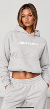 Load image into Gallery viewer, RYDER  Snow Marle box cut hoodie

