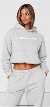 Load image into Gallery viewer, RYDER  Snow Marle box cut hoodie

