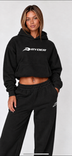 Load image into Gallery viewer, RYDER black oversized hoodie
