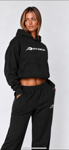 Load image into Gallery viewer, RYDER black oversized hoodie
