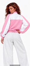 Load image into Gallery viewer, RYDER soft pink colourblock track jacket
