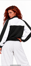 Load image into Gallery viewer, RYDER black colourblock track jacket
