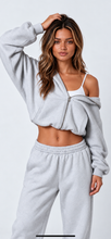 Load image into Gallery viewer, RYDER Snow Marle zip hoodie
