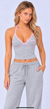 Load image into Gallery viewer, RYDER Halter top Grey Marle
