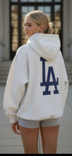 Load image into Gallery viewer, LA printed oversized unisex hoodie
