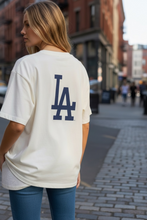 Load image into Gallery viewer, LA printed oversized unisex T-shirt
