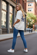 Load image into Gallery viewer, LA printed oversized unisex T-shirt
