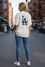 Load image into Gallery viewer, LA printed oversized unisex T-shirt
