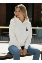Load image into Gallery viewer, LA printed oversized unisex hoodie
