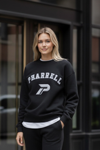 Load image into Gallery viewer, Pharrell oversized jumper black
