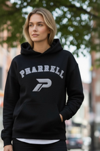 Load image into Gallery viewer, Pharrell black oversized hoodie
