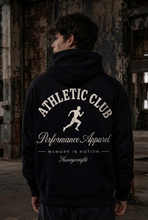 Load image into Gallery viewer, Box fit black hoodie
