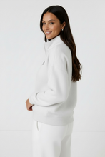 Load image into Gallery viewer, Women’s 1/4 zip Snow Marle jumper
