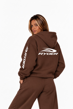 Load image into Gallery viewer, RYDER oversized hoodie brown
