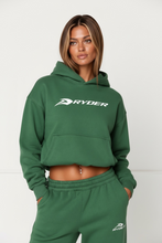 Load image into Gallery viewer, RYDER  oversized green hoodie
